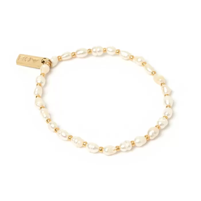 Online Arms of Eve Amber Pearl Bracelet