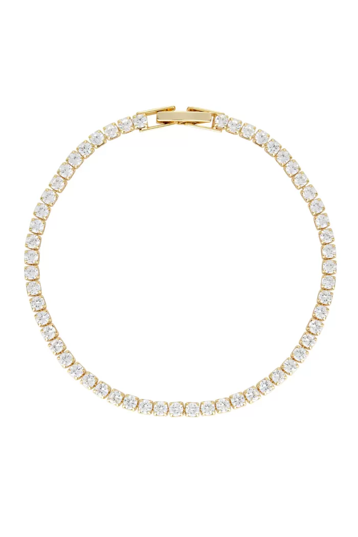 Clearance Porter Jewellery Baby Celestial Bracelet - Gold/Clear