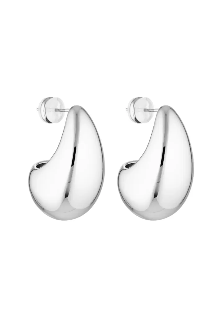 Discount Porter Jewellery Blob Earrings - Silver