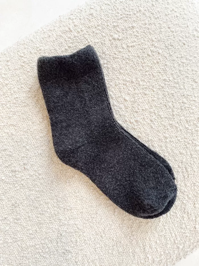 Online Le Bon Shoppe Cloud Socks - Charcoal