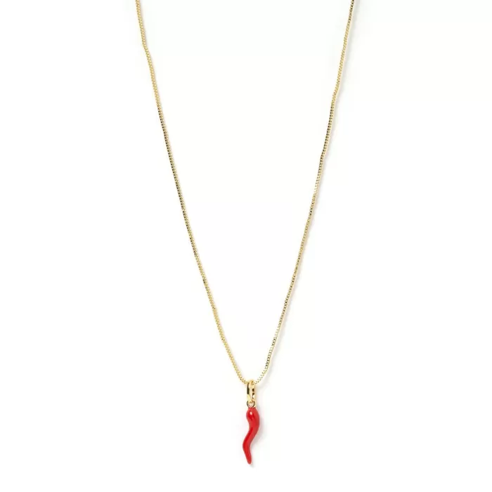 Clearance Arms of Eve Cornicello Red Charm Necklace
