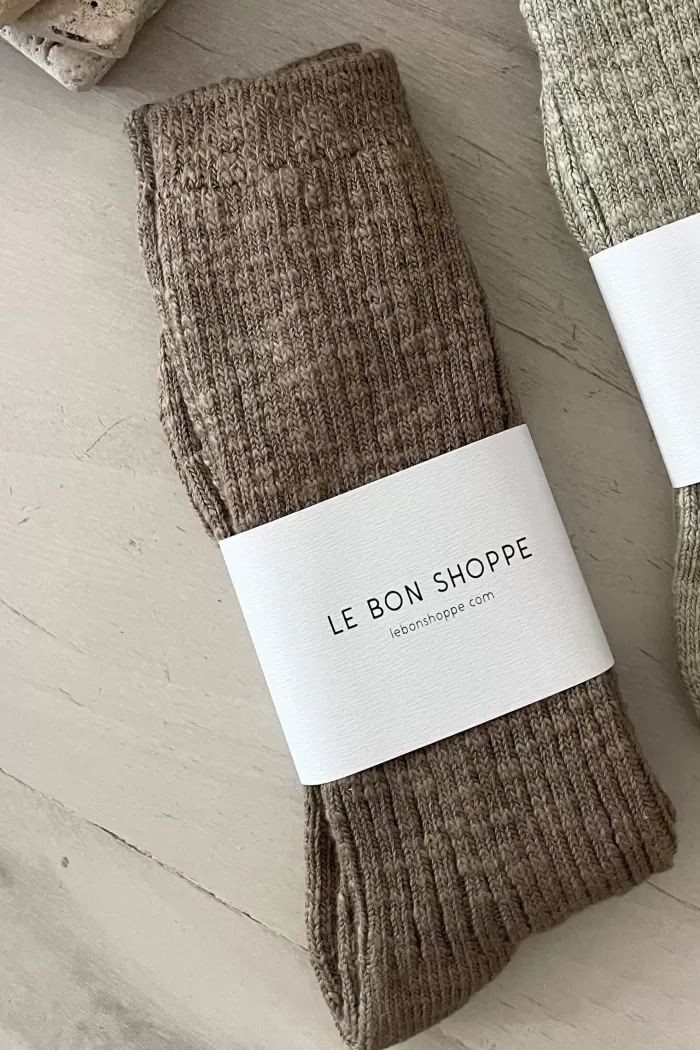 Store Le Bon Shoppe Cottage Socks - Flax