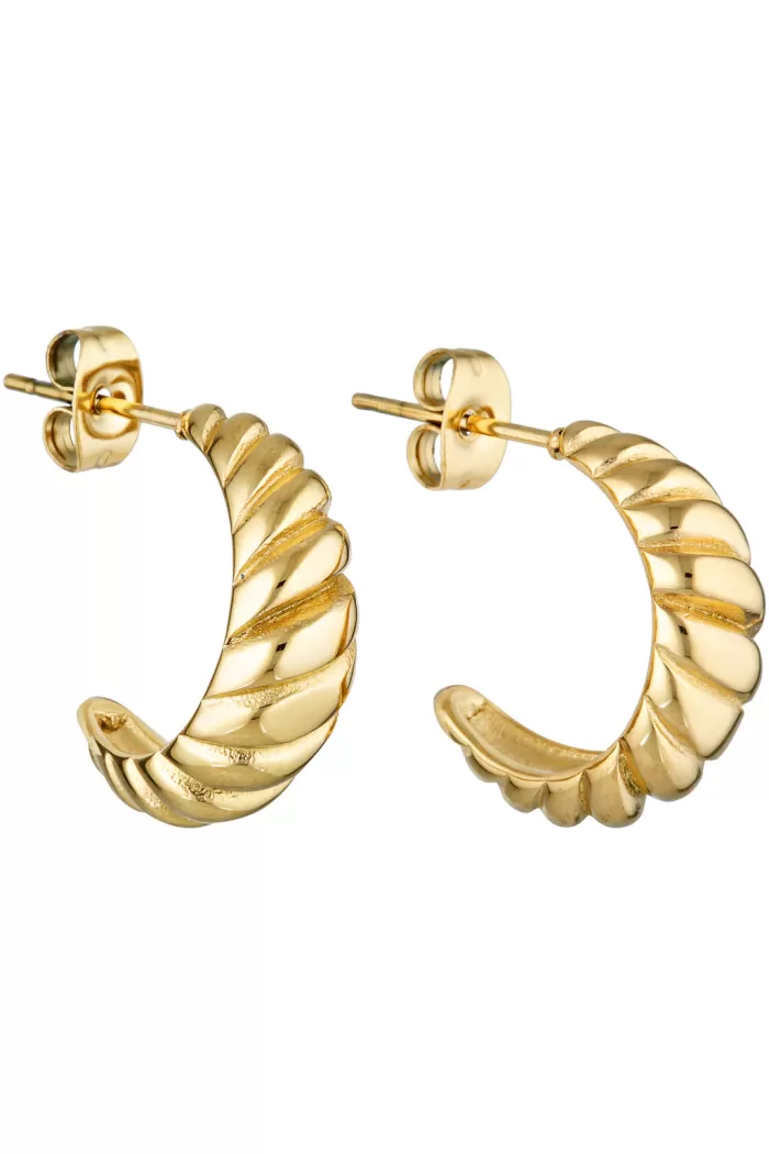Online Porter Jewellery Croissant Earrings - 20mm