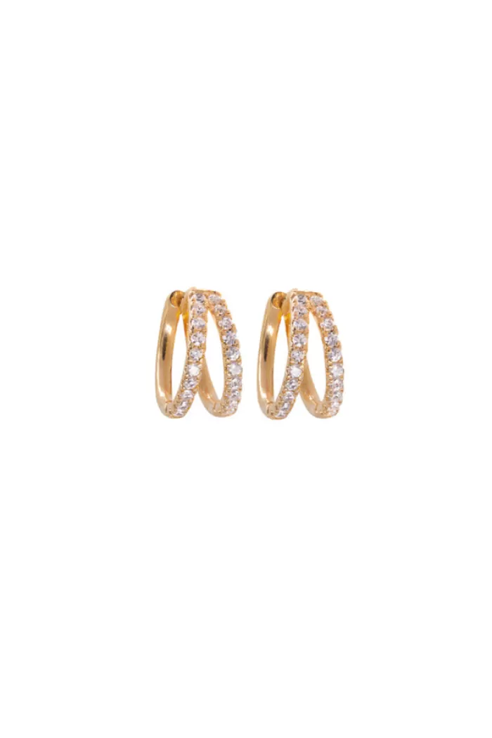 Clearance Porter Jewellery Double Angel Huggies