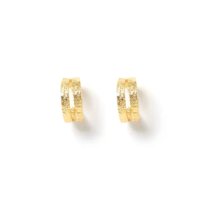 Hot Arms of Eve Elodi Gold Hoop Earrings