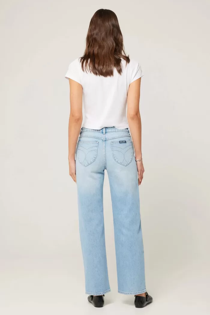 Store Rolla's Jeans Heidi Low Sunshine - Light Vintage Blue