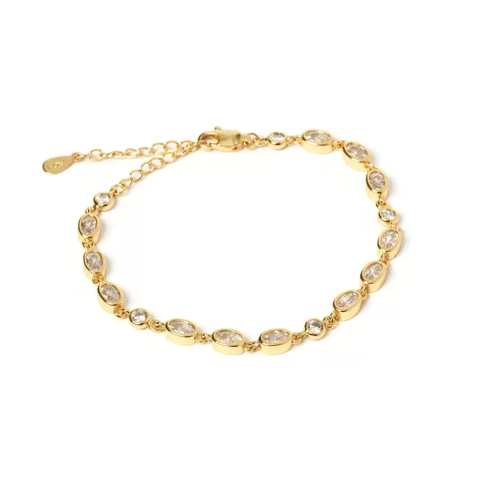 Online Arms of Eve Isadora Gold Bracelet - Stone