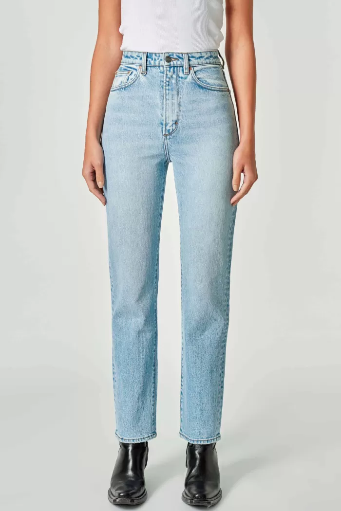 Hot Neuw Denim Nico Straight Passenger - Mid Vintage Indigo