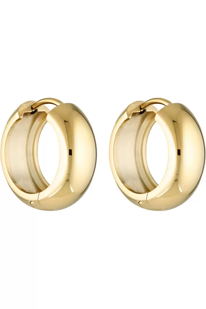 Clearance Porter Jewellery Petite Thick Huggies - 25mm