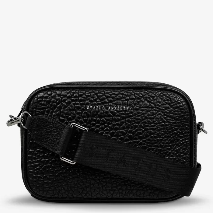 Cheap Status Anxiety Plunder with Webbed Strap - Black Bubble