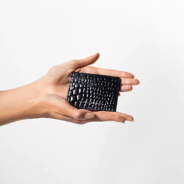 Outlet Status Anxiety Together For Now - Black Croc Emboss